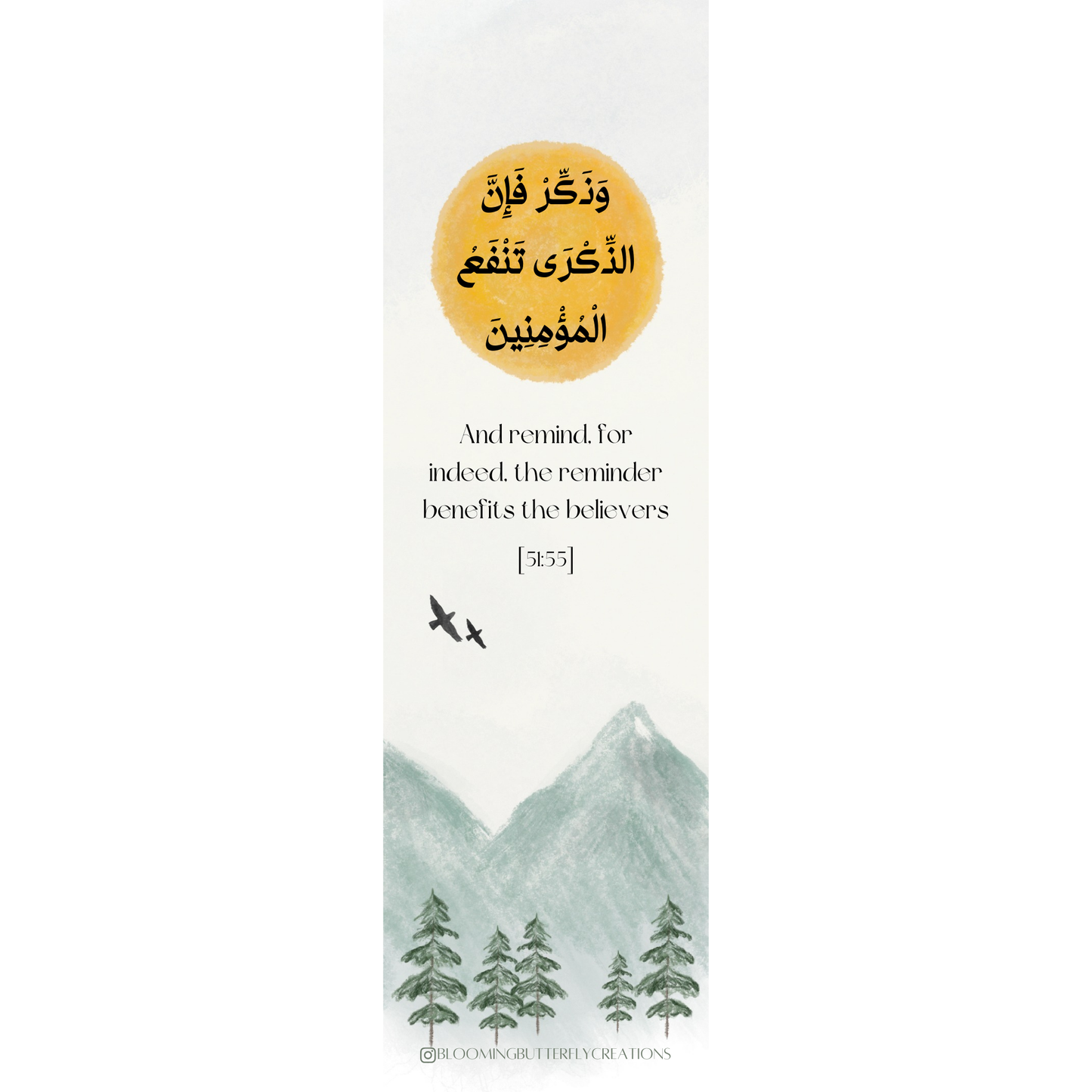 Bookmark - Reminder from Above