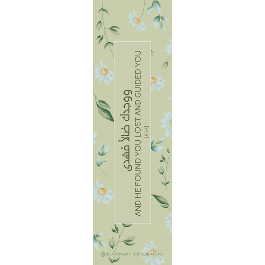 Bookmark - Guidance (Floral)