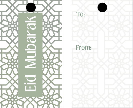 Eid Gift Tag Set of 10